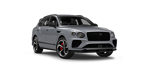 Bentley Busan Bentley Bentayga S front three - quarter view with Cambrian grey exterior.